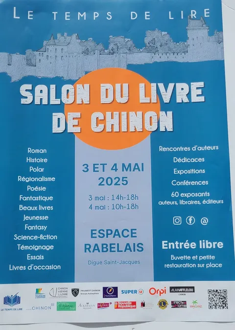 Salon du livre de Chinon — Le Temps de Lire